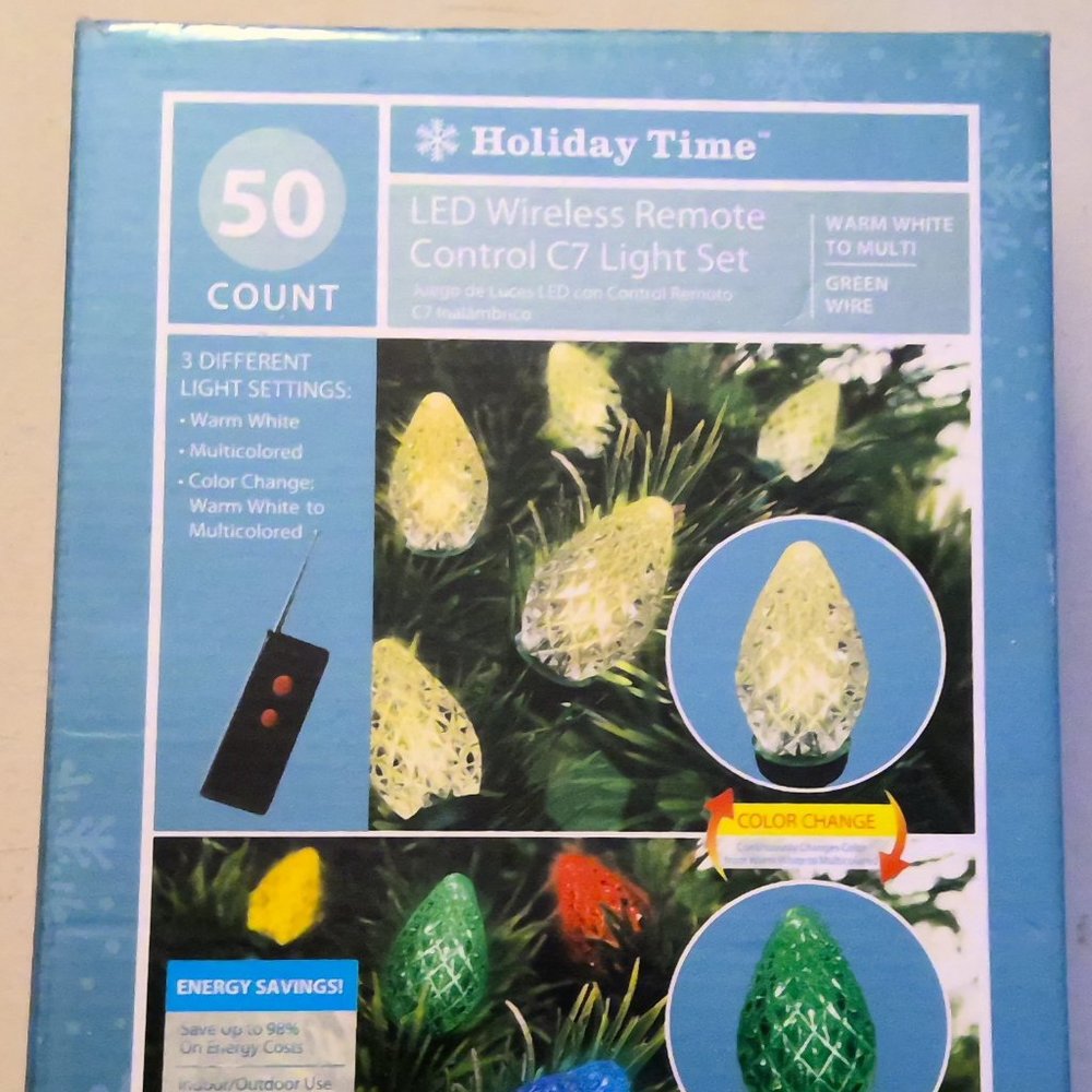 Christmas remote controlled lights